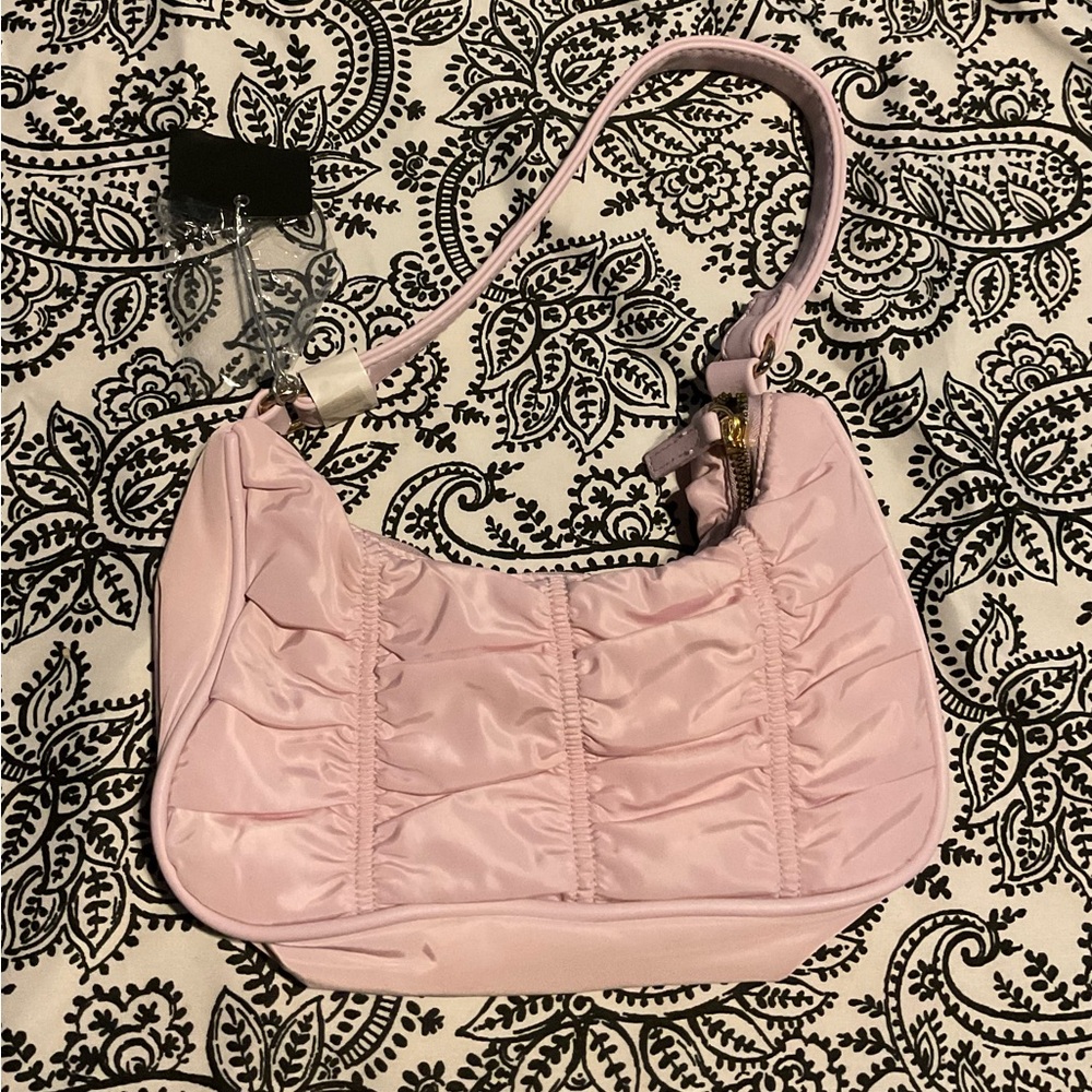 Pink Puffy Mini Bag Very Cute! NWT